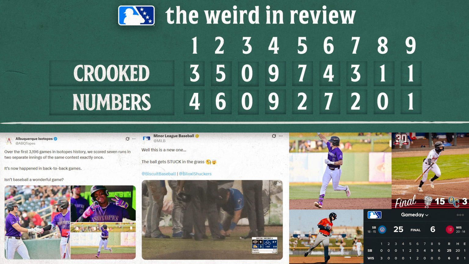 Crooked Numbers